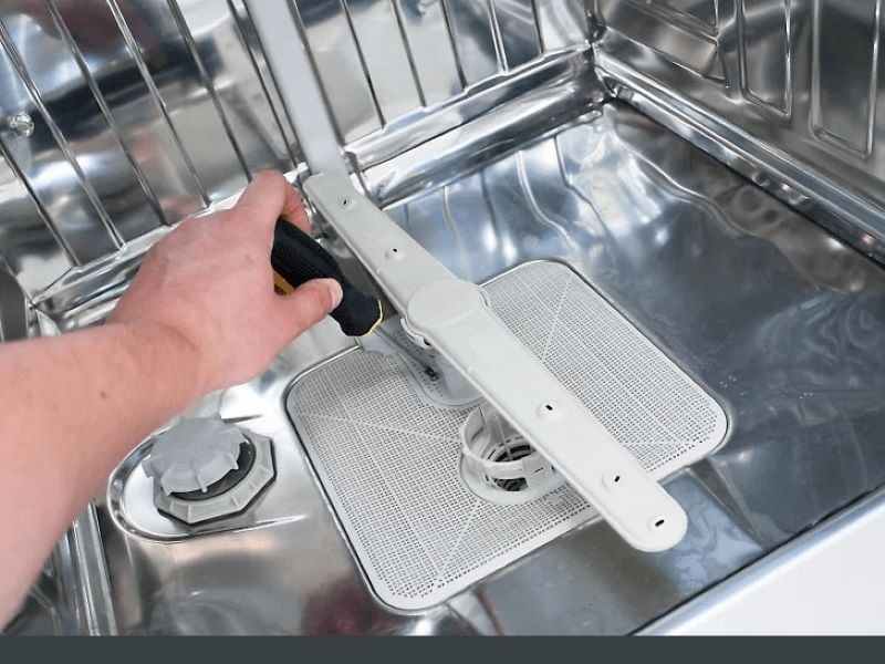 bảo dưỡng máy rửa bát 12 bộ