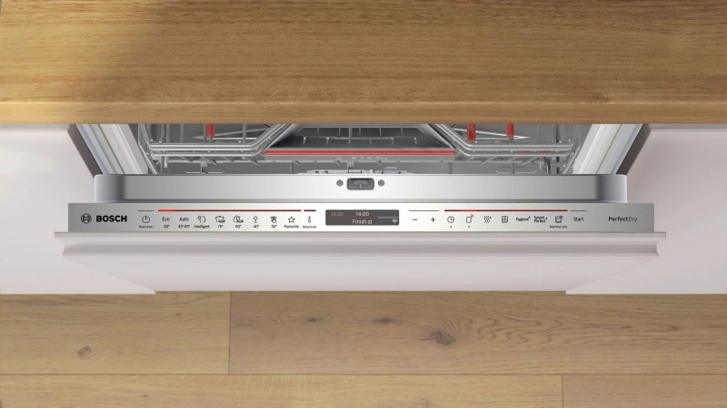 cách chỉnh muối máy rửa bát Bosch