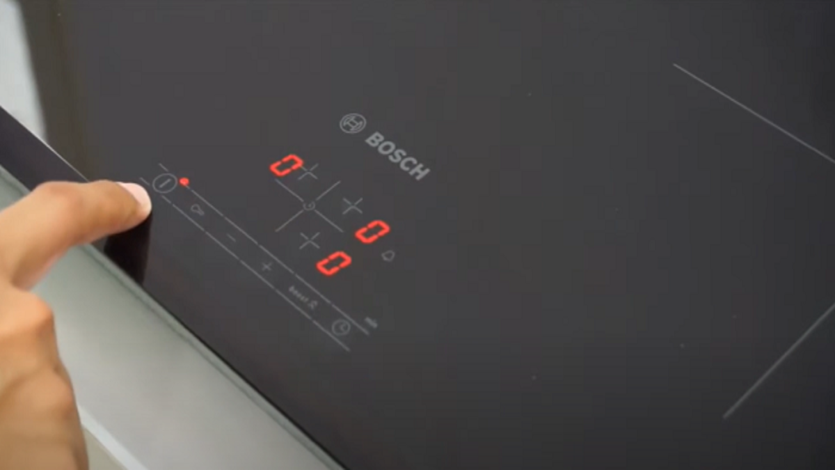 Mở khoá bếp từ Bosch