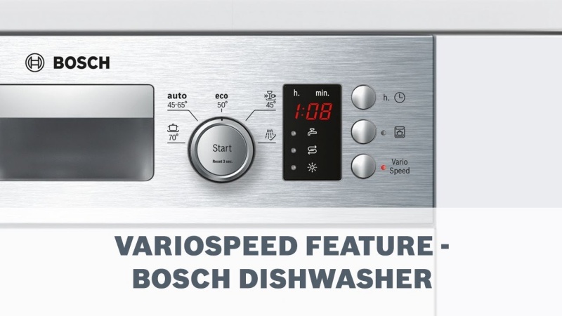 Tìm hiểu công nghệ VarioSpeed của máy rửa bát Bosch chi tiết nhất
