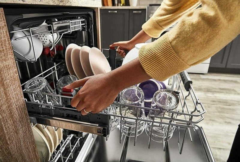 Điều chỉnh giàn rửa với độ cao phù hợp