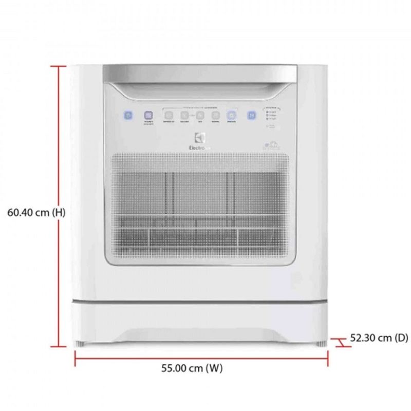 Kích thước máy rửa chén 10 bộ