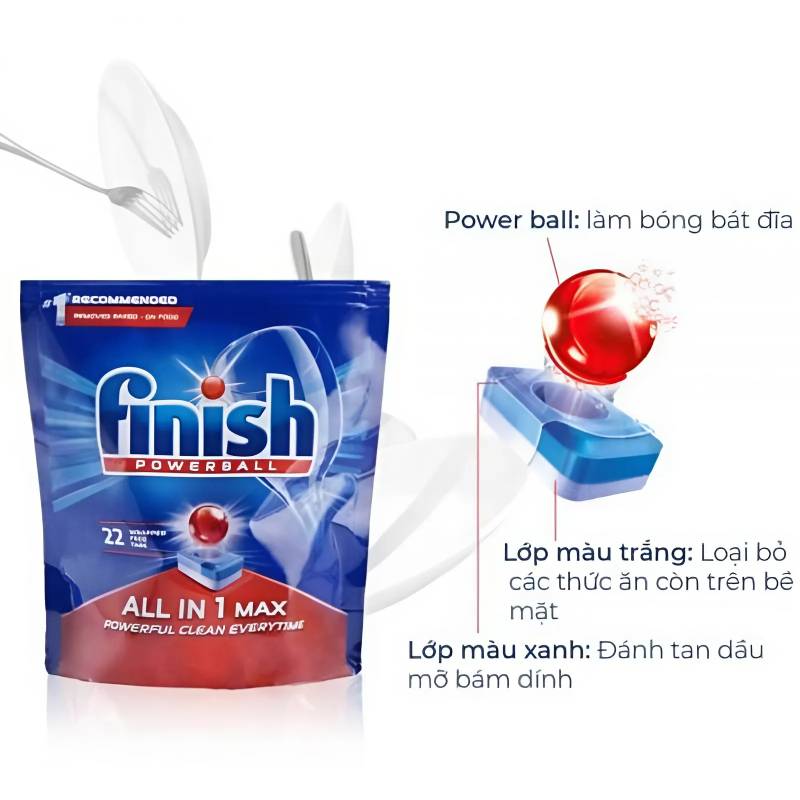 Sử dụng máy rửa bát không tốn viên muối, bóng hiệu quả