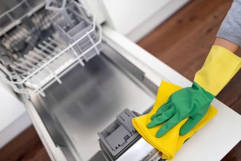 máy rửa chén không rửa được khay trên cùng