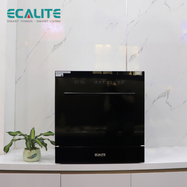Máy Rửa Chén Mini 8 Bộ Ecalite EDW-UF6080BL