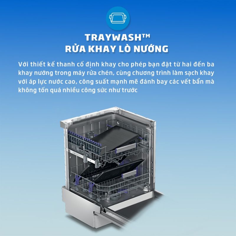 Máy rửa bát độc lập BEKO BDFN26430XC 14 bộ