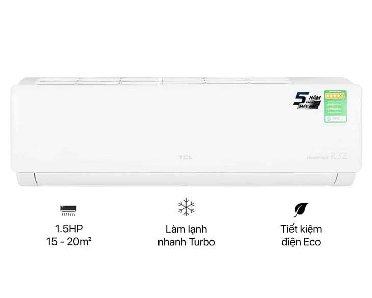 Máy lạnh TCL Inverter 1.5 HP TAC-13CSD/XAB1I
