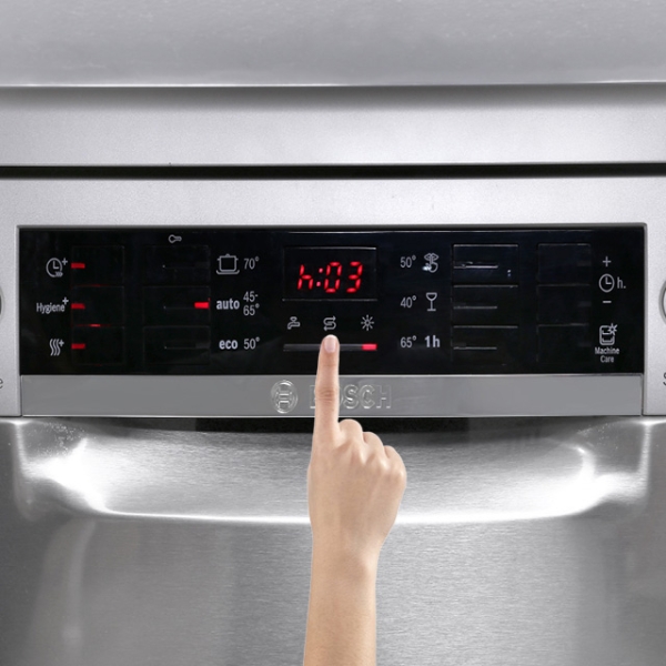 Đèn báo hết muối, nước làm sạch 