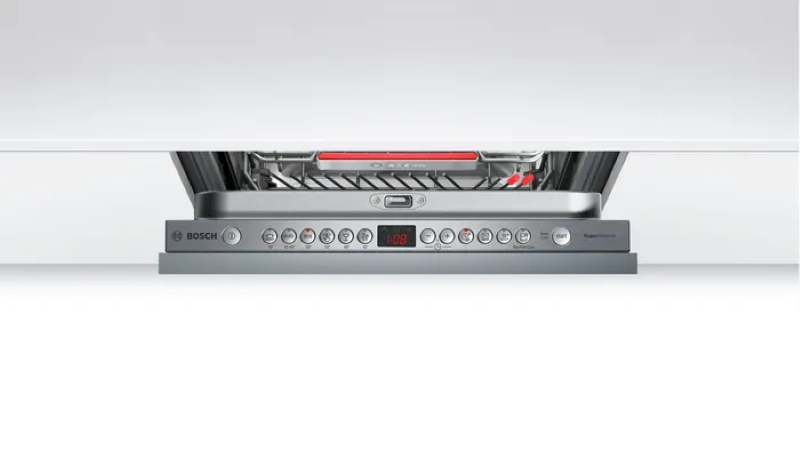 Máy rửa chén âm toàn phần Series 4 Bosch SPV46MX00E có màn hình LED theo dõi