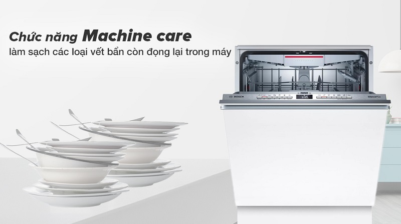 Chương trình MachineCare, giúp duy trì máy rửa bát luôn ở trạng thái hoạt động tốt nhất