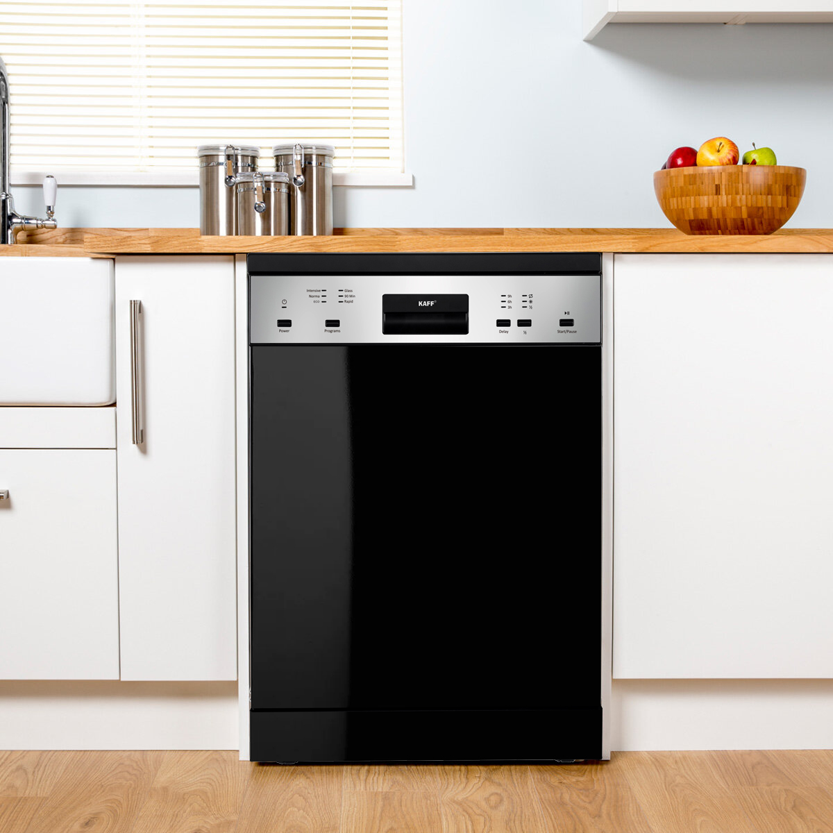 M&aacute;y rửa ch&eacute;n KAFF KF-BDWSI12.6 l&agrave; giải ph&aacute;p an to&agrave;n v&agrave; tiết kiệm năng lượng cho gia đ&igrave;nh bạn