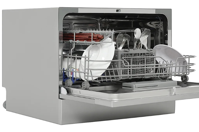 M&aacute;y rửa ch&eacute;n mini 6 Bộ Hafele HDW-T50A 538.21.190 c&oacute; dung t&iacute;ch chưa lớn