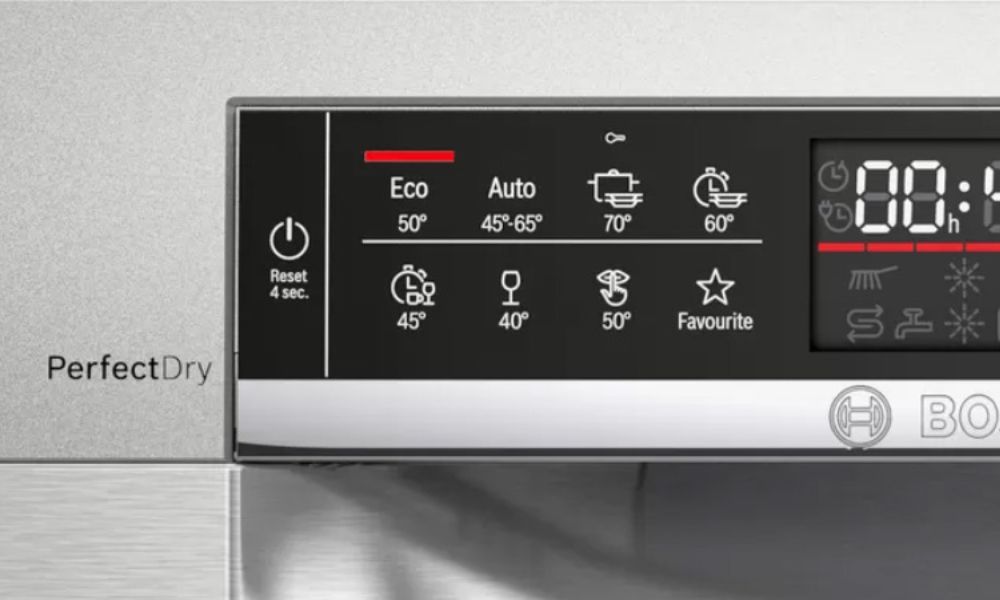 Chương trình tự động rửa tráng của Bosch SMS4HCI48E 