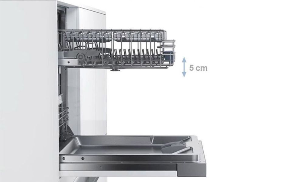 Hệ thống điều chỉnh RackMatic với khay trên 3 tầng