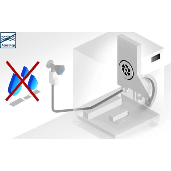 Hệ thống van cơ học giúp ngăn ngừa mọi rủi ro hư hỏng do rỉ nước