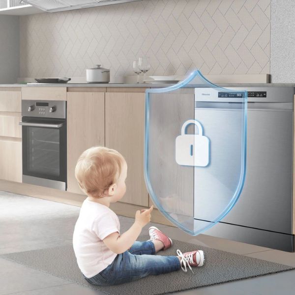 Tính năng khóa trẻ em hỗ trợ tuyệt vời cho các gia đình có trẻ nhỏ