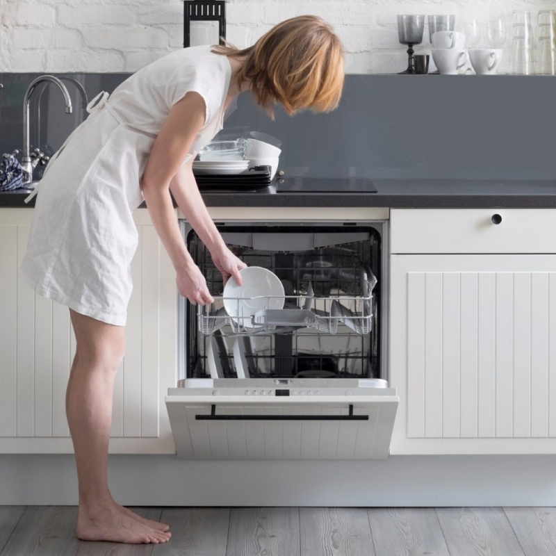 Máy rửa chén Texgio Dishwasher TGBI036T trang bị cảm biến nước thông minh