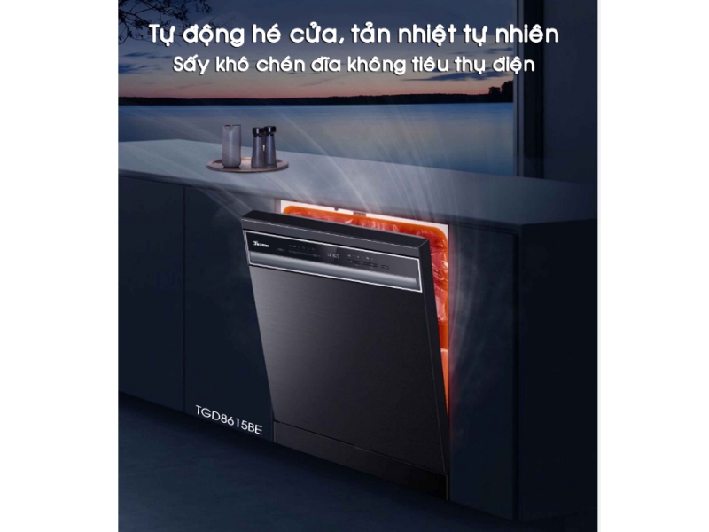 Máy rửa chén Texgio Dishwasher TGD8615BE