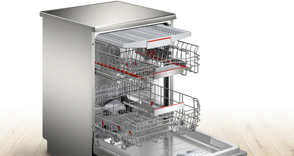 Máy rửa bát độc lập Bosch SMS6ZCI14E series 6 sở hữu công suất lớn