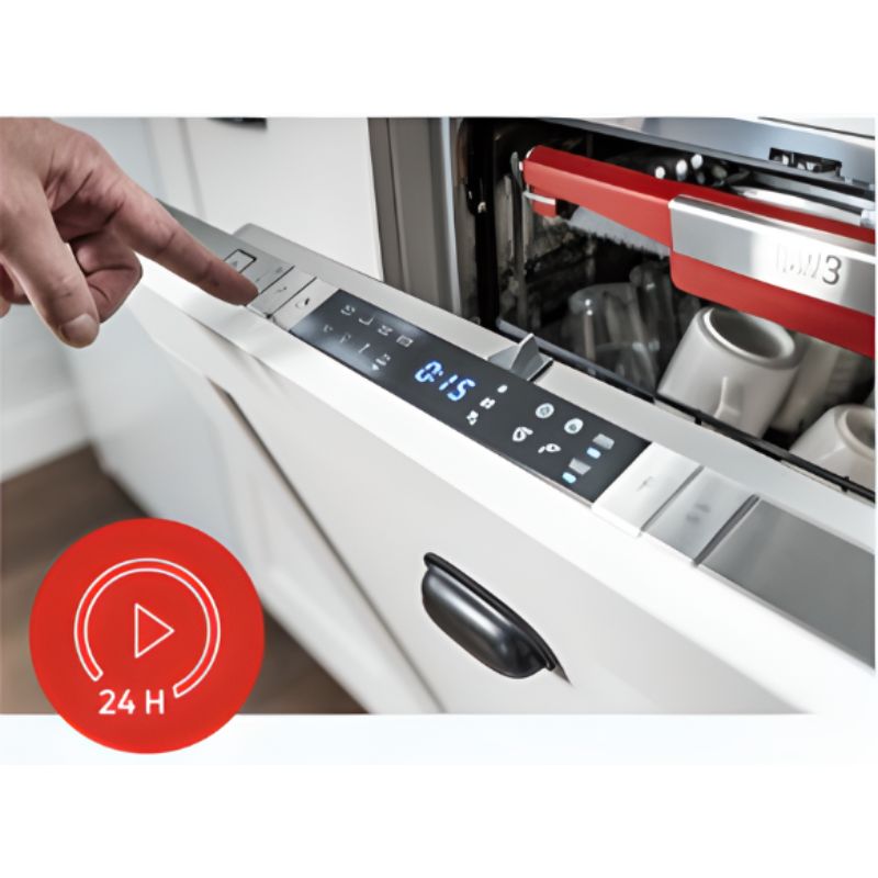 Hẹn Giờ 1-24h cho phép lên lịch rửa tự động, chủ động thời gian và tận hưởng sự tiện lợi.