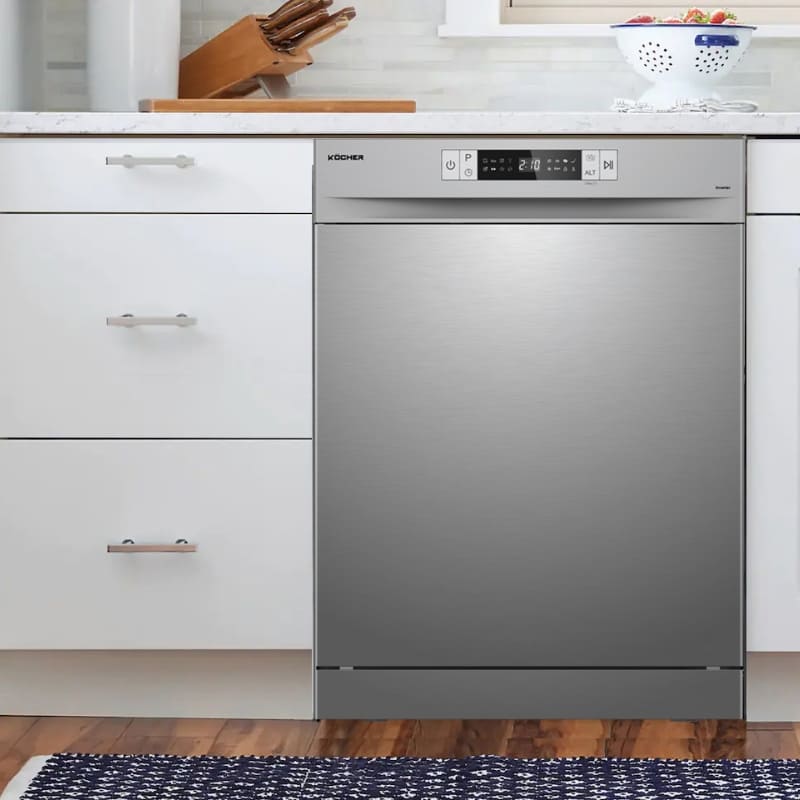 Máy rửa bát Kocher KDEU-8835SE được bổ sung thêm nhiều tính năng tiện ích