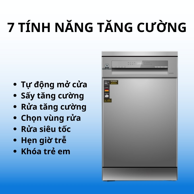 Máy rửa bát Richborn RDS4585EMS