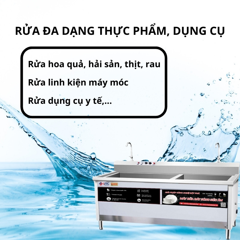 Máy rửa bát siêu âm UTC-2400HD