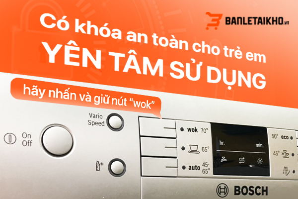 Khóa trẻ em cực kỳ an toàn