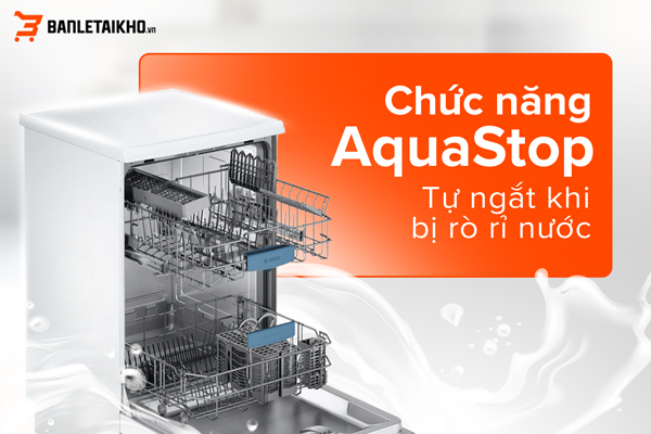 Máy tự động ngắt khi có rò rỉ nước