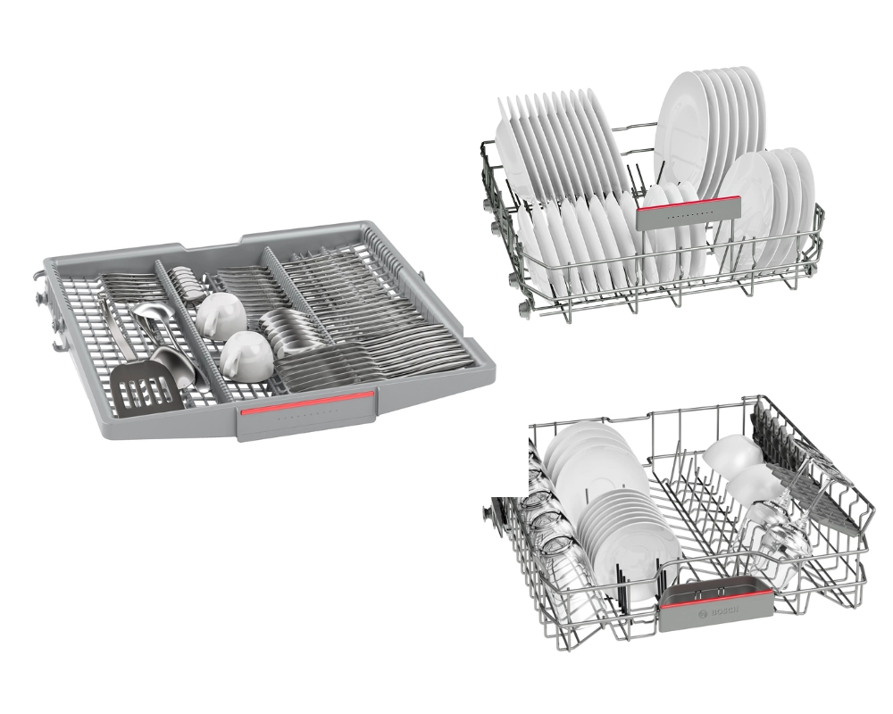 Máy rửa chén bán âm Series 4 Bosch SPI46MS01E có chế độ rửa linh hoạt