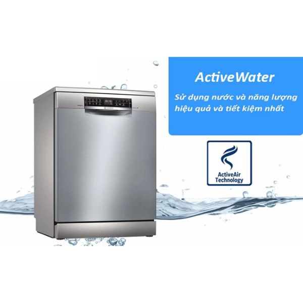 Công nghệ ActiveWater của Bosch mang đến hiệu quả làm sạch vượt trội