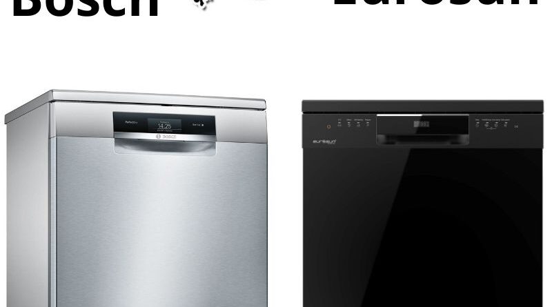 so sánh máy rửa bát eurosun và bosch