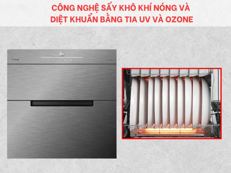 Máy Sấy Bát Cao Cấp Độc Lập Canzy CZ 1006