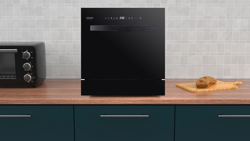 Máy rửa bát Độc Lập Faster ECO 6080E 8 Bộ