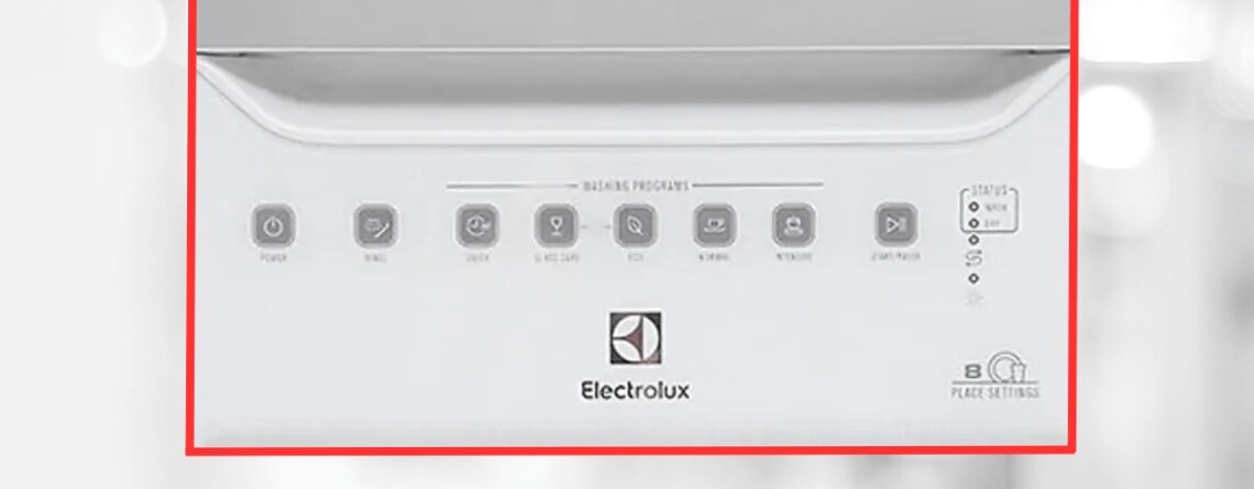 Bảng điều khiển trên máy rửa chén Electrolux