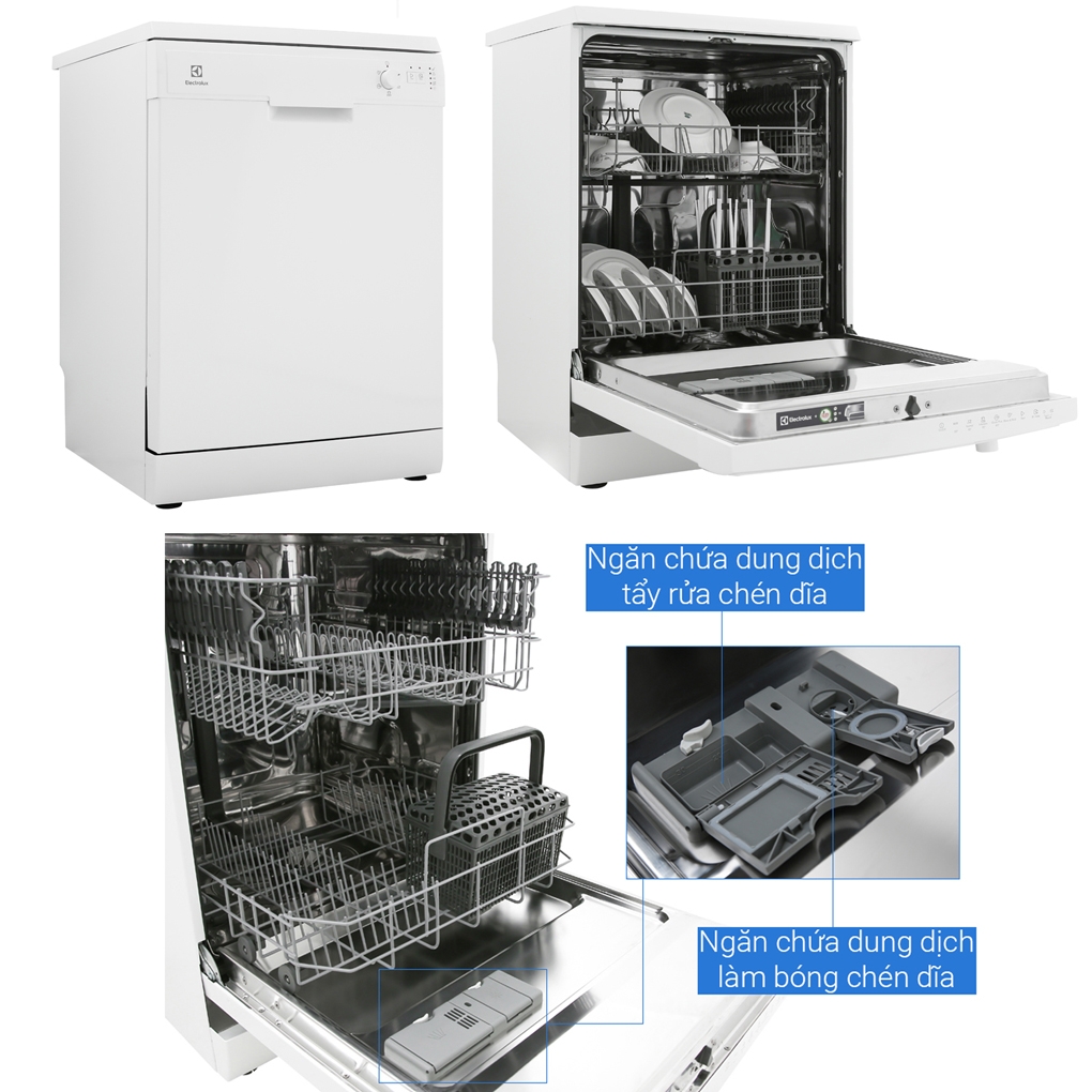 Máy rửa chén độc lập Electrolux ESF5206LOW sở hữu công nghệ rửa thông minh
