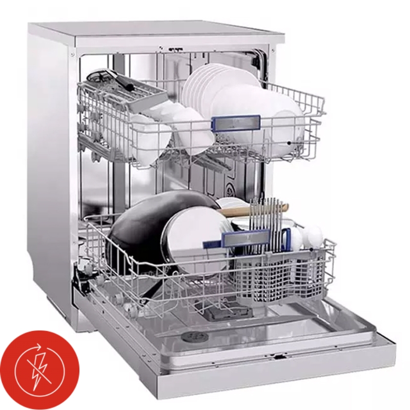 Khởi Động Lại Chương Trình tự động tiếp tục chương trình rửa sau khi có sự cố mất điện, không lo gián đoạn