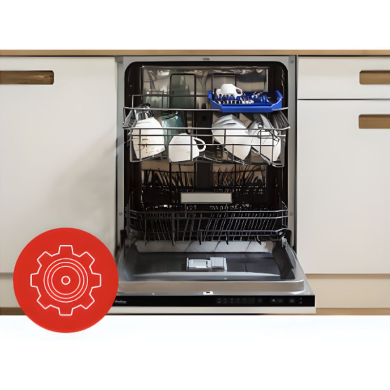 Hệ thống lọc 3 tầng loại bỏ hiệu quả các cặn bẩn và tạp chất, đảm bảo nước rửa luôn sạch sẽ và kéo dài tuổi thọ của máy