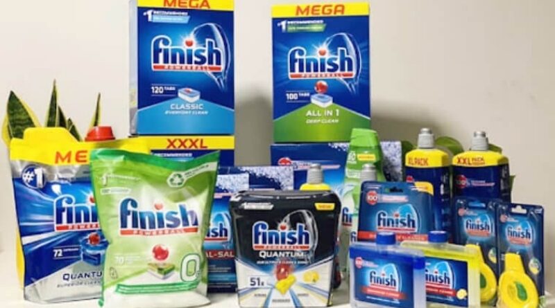 các loại viên rửa bát finish