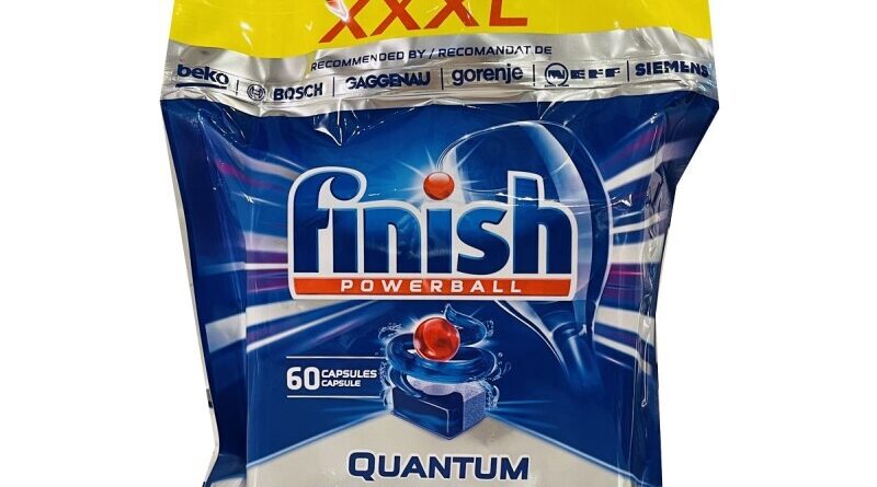 Finish Quantum All in 1 60 Viên là giải pháp tiết kiệm và tiện lợi cho máy rửa bát