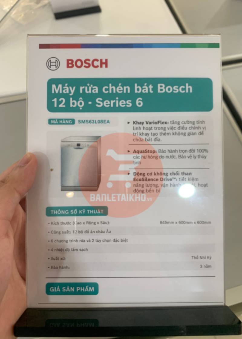 Khắc phục máy rửa bát sấy không khô
