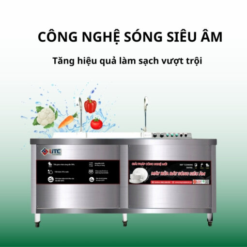 Máy rửa bát siêu âm UTC-1800HD