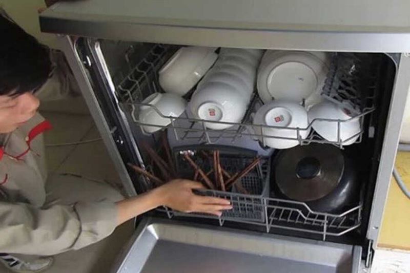 Quy trình lắp đặt máy rửa bát 15 bộ tại nhà
