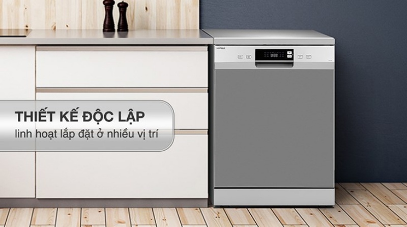 kích thước máy rửa bát hafele