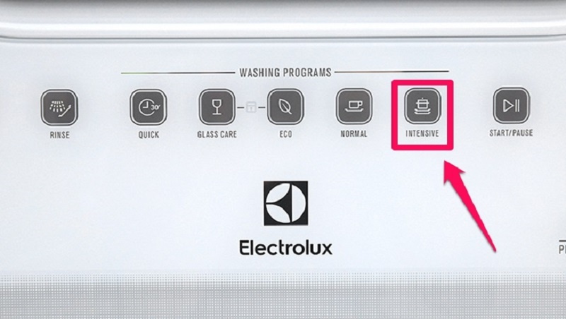 lỗi thương gặp máy rửa bát electrolux