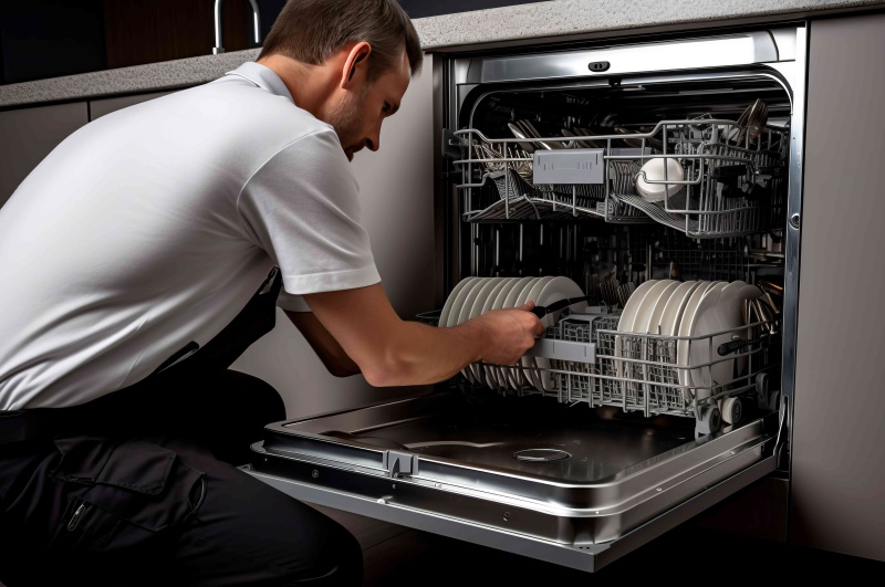 Máy rửa bát Hafele báo lỗi F5