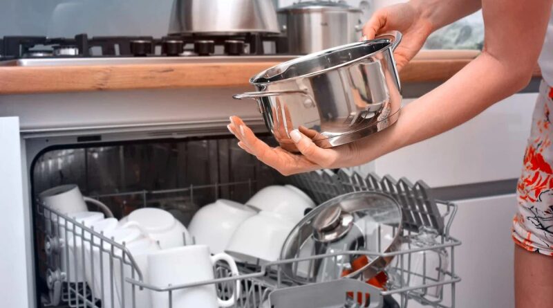 Nồi chảo rửa bằng máy rửa chén