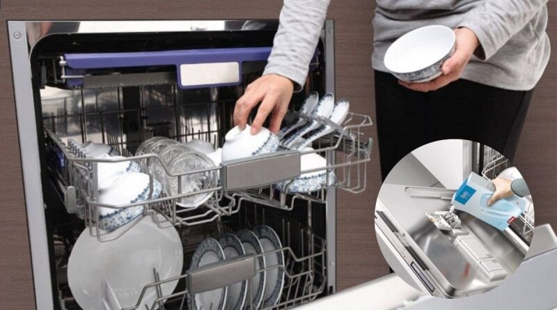 sai lầm khi sử dụng máy rửa bát